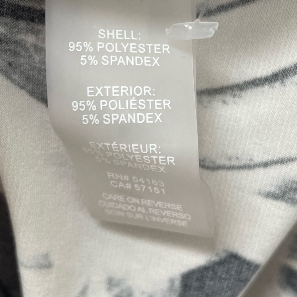 Calvin Klein CK Women’s Printed Knot Twist V-Neck Sleeveless Camisole Blouse L - Picture 12 of 15